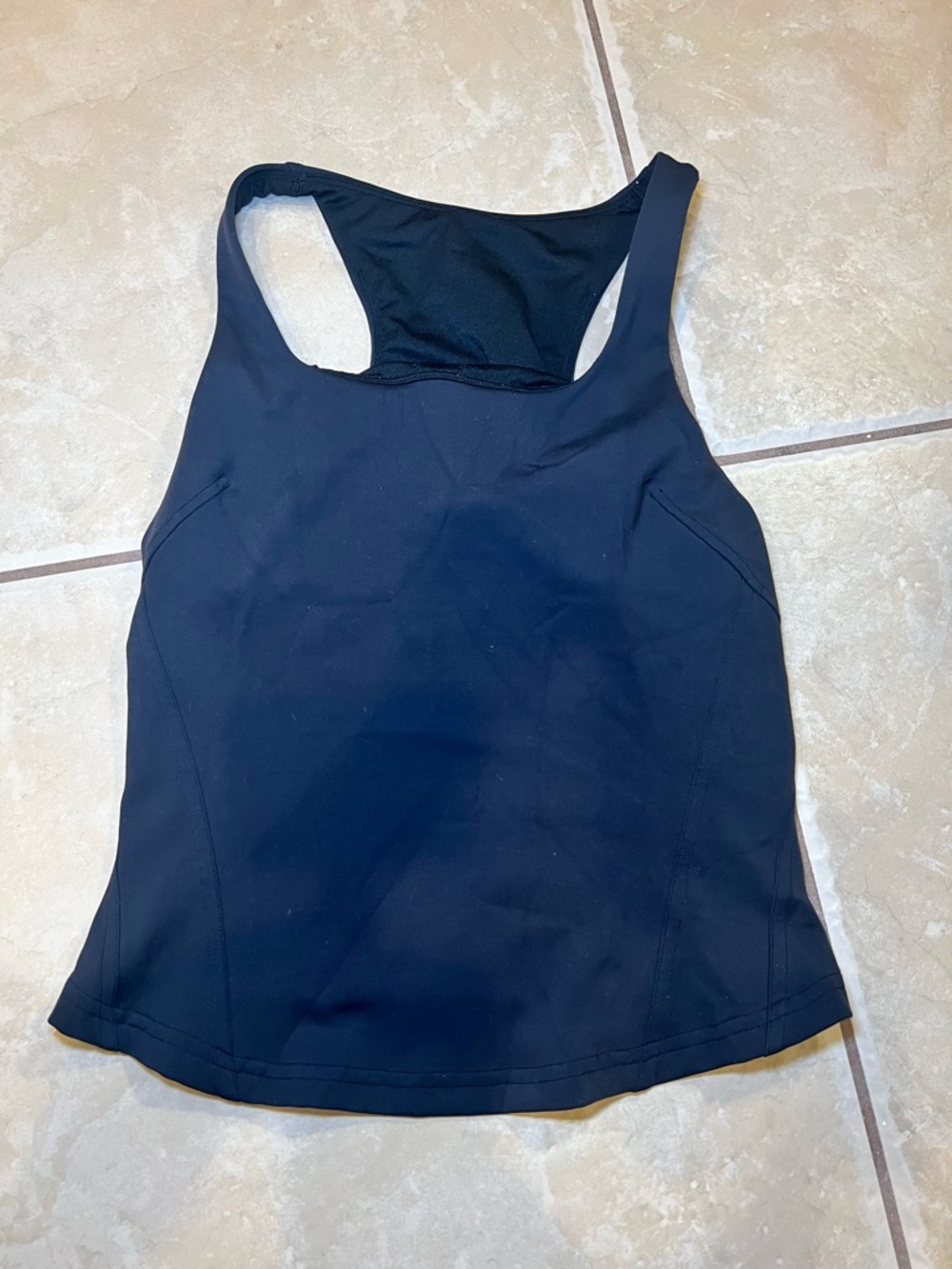 lululemon athletica Black Racerback Tank